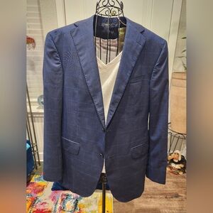 Jack Victor Navy Single Breasted Sport Coat